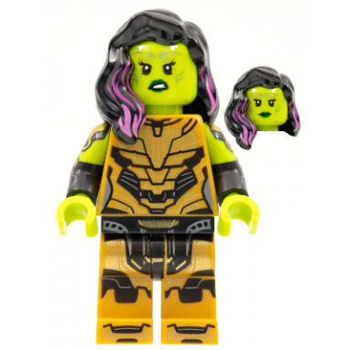 gamora with blade of thanos marvel studios series 1 minifigure only without stand and accessories
