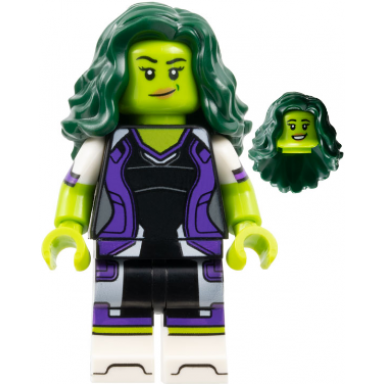 she-hulk marvel studios series 2 minifigure only without stand and accessories