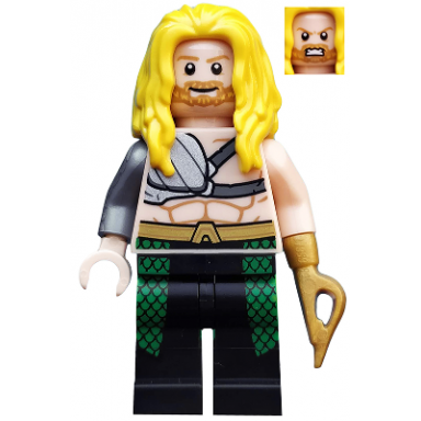 aquaman dc super heroes minifigure only without stand and accessories