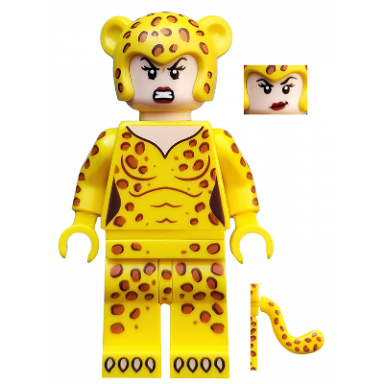 cheetah dc super heroes minifigure only without stand and accessories