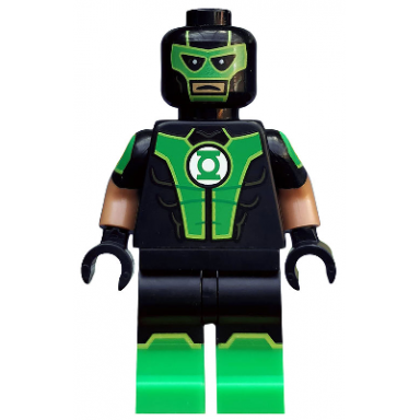 green lantern dc super heroes minifigure only without stand and accessories