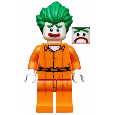 arkham asylum joker the lego batman movie series 1 minifigure only without stand and accessories