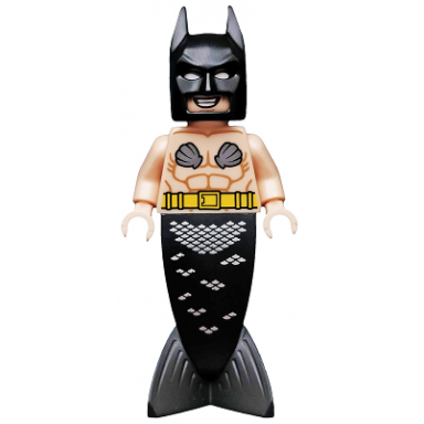 mermaid batman the lego batman movie series 2 minifigure only without stand and accessories