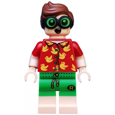 vacation robin the lego batman movie series 2 minifigure only without stand and accessories