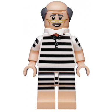 vacation alfred pennyworth the lego batman movie series 2 minifigure only without stand and accessories