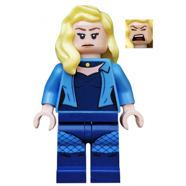 black canary the lego batman movie series 2 minifigure only without stand and accessories