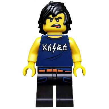 cole the lego ninjago movie minifigure only without stand and accessories