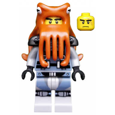 shark army octopus the lego ninjago movie minifigure only without stand and accessories