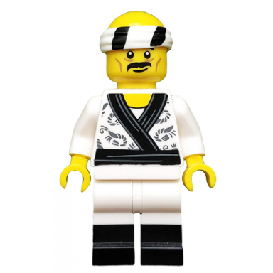 sushi chef the lego ninjago movie minifigure only without stand and accessories