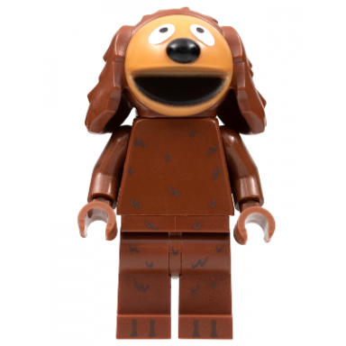 rowlf the dog the muppets minifigure only without stand and accessories
