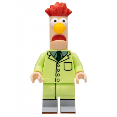 beaker the muppets minifigure only without stand and accessories