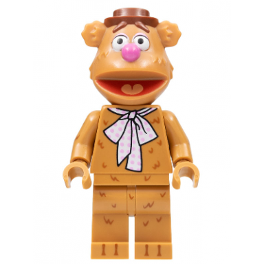 fozzie bear the muppets minifigure only without stand and accessories