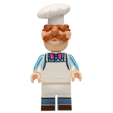 swedish chef the muppets minifigure only without stand and accessories