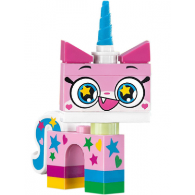 rainbow unikitty unikitty! series 1 character only without stand