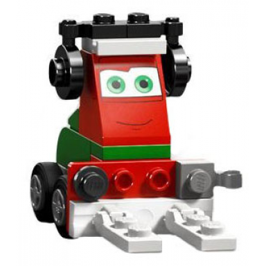 pit crew helper - green with clip