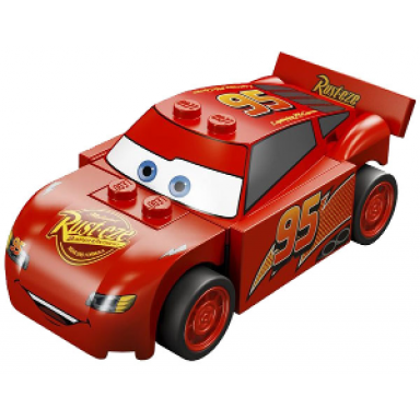 lightning mcqueen - rust-eze hood red sides
