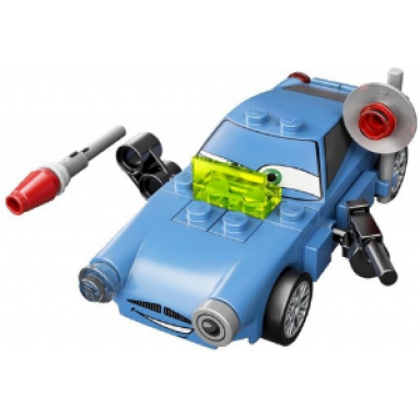finn mcmissile - trans-neon green panel missile launcher