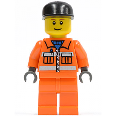 sanitary engineer 3 - orange legs