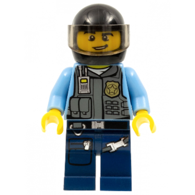 police - lego city undercover elite police motorcycle officer