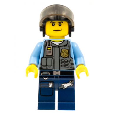 police - lego city undercover elite police officer 3