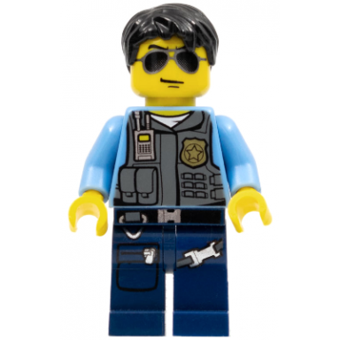 police - lego city undercover elite police officer 5
