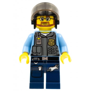 police - lego city undercover elite police officer 7
