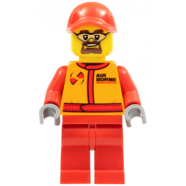 monster truck mechanic racing suit with airborne spoilers logo red cap with hole safety goggles