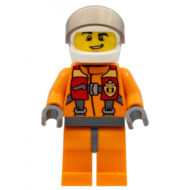 coast guard city - helicopter pilot harness