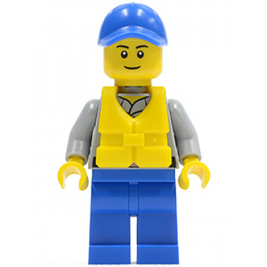 coast guard city - crew member blue cap with hole