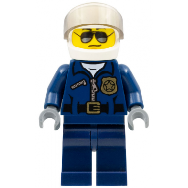 police - city helicopter pilot sunglasses black eyebrows