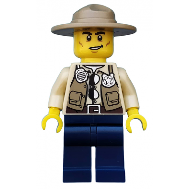 swamp police - ranger dark blue legs campaign hat