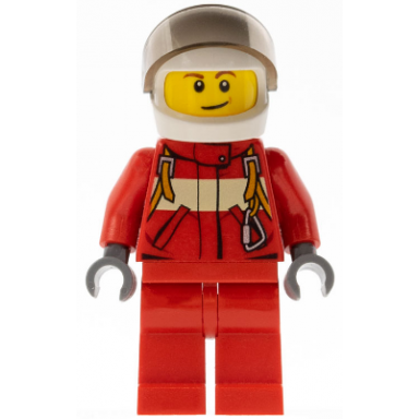 paramedic - pilot male white helmet