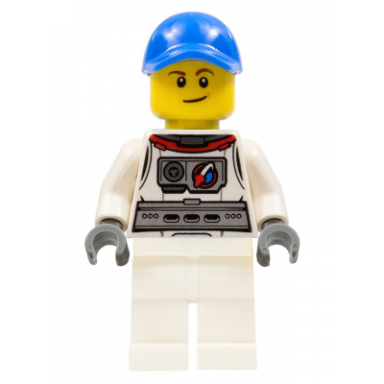 astronaut with cap