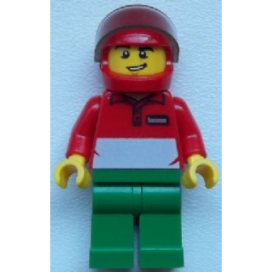 city square pizza delivery man