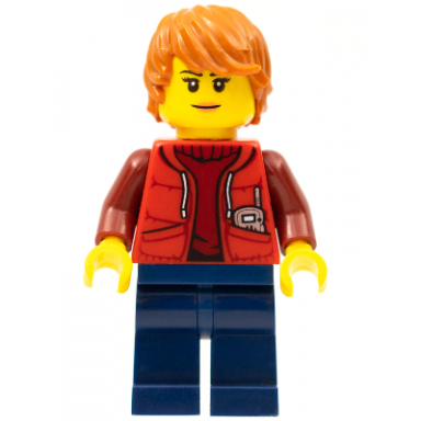 deep sea submariner female dark orange hair