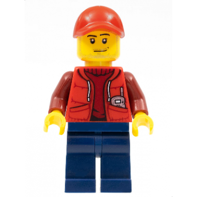 deep sea submariner male red cap