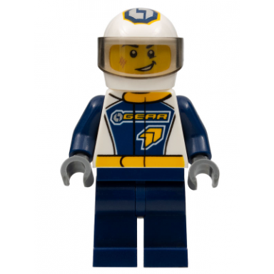 dragster race car driver gear logo