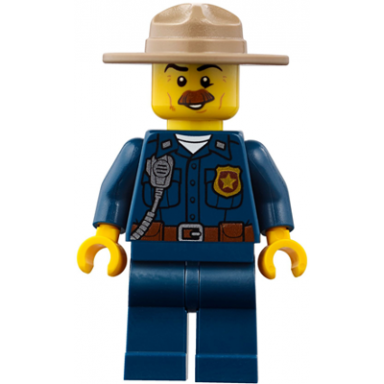 mountain police - police chief male