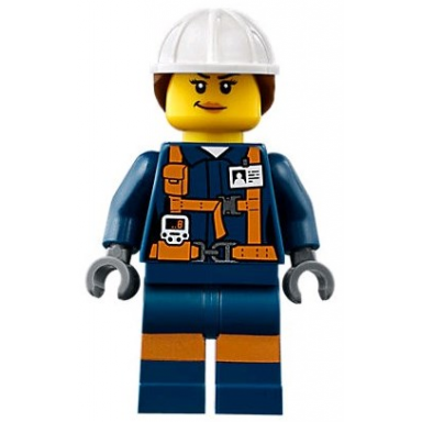 miner - female explosives engineer