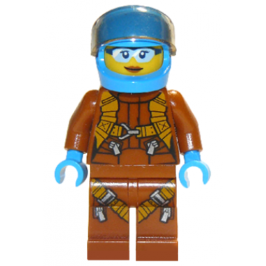 arctic plane quadcopter pilot female