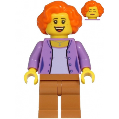 ann mccloud - mom medium lavender jacket medium nougat legs orange hair