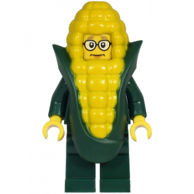 mayor solomon fleck - dark green suit jacket corn cob costume
