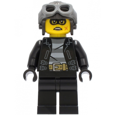 police - clara the criminal pearl dark gray aviator cap