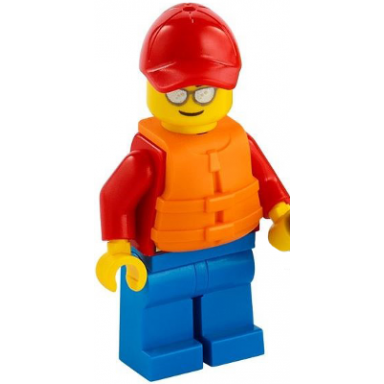beach rescue with life preserver