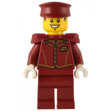tippy dorman - dark red uniform