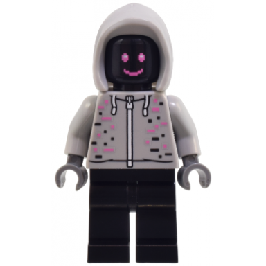 robot world dj - light bluish gray hoodie black legs
