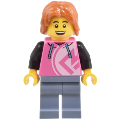 robot world patron - male dark pink hoodie sand blue legs dark orange hair