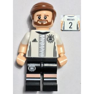 shkodran mustafi deutscher fussball-bund dfb minifigure only without stand and accessories