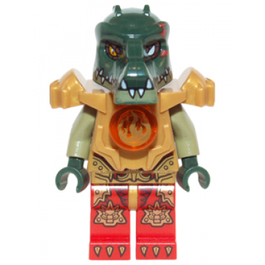 cragger - fire chi heavy armor pearl gold torso