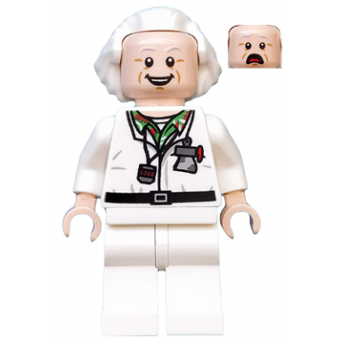 doc brown - long hair